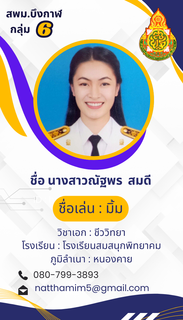 นางสาวณัฐพร สมดี